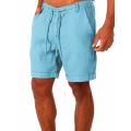 KB New Men's Cotton Linen shorts Pants Male Summer Breathable Solid Color Linen Trousers Fitness Streetwear S-4XL. 