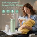 Portable Breast Milk Cooler Bottle Breastmilk Chiller for Travel Cooling Keeps Milk Fresh for Breastfeeding Breastmilk Storage. 
