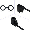 SAE Dust Cap(Upgrade) 2 Pin Plug Replacement  Waterproof Cover Lid Top Protect SAE Solar Motor Connector Adapter. 