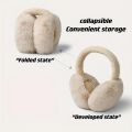 Solid Soft Plush Ear Keep Warmer Winter Earmuffs for Women Men Fashion Outdoor Earflap Protection Ear-Muffs Ear Cover.