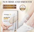 White Rice Foot Mask Moisturizing Whitening Foot Peeling Mask. 
