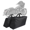 Motorcycle Saddle Bag Luggage Rack Liner Saddlebag For Harley Touring Road King Electra Street Glide Ultra Tour FLTR FLHX 93-23. 