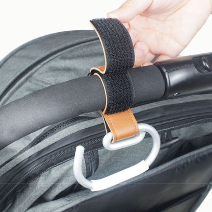 Baby%20Stroller%20Hook,%20Leather%20Stroller%20Hook,%20Universal%20Accessories%20for%20Baby%20Strollers%20Large%20Aluminum%20Alloy%20Hanging%20Bag%20Hook%20-%20Image%204
