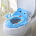 Baby Potty Training Seat – Comfortable Toilet Seat for Kids (With Handle & Back Support). 
