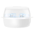 Microwave Bottle Sterilizer Steam Sterilizer Fits 6 Baby Bottles for Baby Bottles Pacifiers Cups Disinfect in 2-6 Minutes. 
