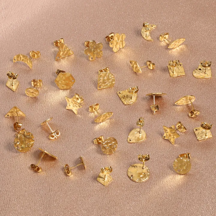 10pcs%20Stainless%20Steel%20Earring%20Posts%20with%20Loop%20Hole%20Star%20Moon%20Pattern%20Ear%20Studs%20Base%20for%20DIY%20Earring%20Jewelry%20Making%20Supplies%20-%20Image%203