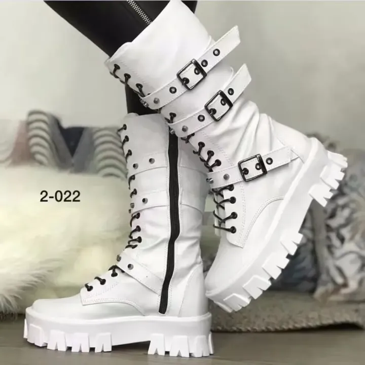 Women's%20Autumn%20Uk%20Style%20Boots%20Mid-high%20Heels%20Punk%20Attitude%20Independent%20Standing%20Long%20Tube%20Knight%20Boots%20%20Upper%20-%20Image%202