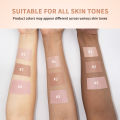 Eye Concealer Corrector With Brush Moisturizing Natural Foundation Long Lasting Waterproof Cover Dark Circles Under Eye Makeup. 