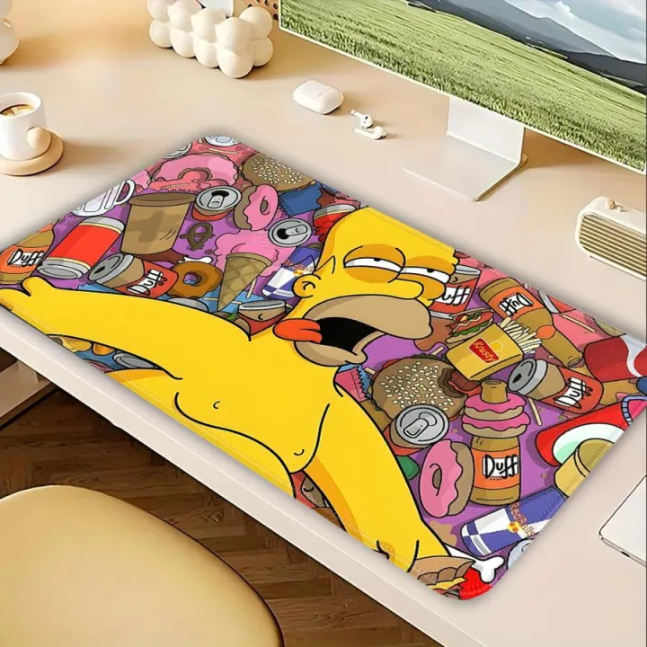 Bart%20Simpson%20Homer%20Mouse%20Pad%20Keyboard%20Desk%20accessories%20Game%20Console%20Computer%20Laptop%20office%20-%20Image%207