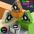 V2 mini wireless Bluetooth speaker, subwoofer dual surround sound, outdoor home portable Bluetooth speaker music player. 