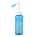 BPA-Free Nasal Aspirator for Babies, Manual Suction Nose Cleaner with 650nm Laser Irradiation, 300ml, Suitable for All Ages.
