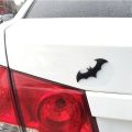 3D Metal Bat Auto Car Logo Cartoon Sticker Metal Badge Emblem Tail Decal Motorcycle Car Styling Decoration.