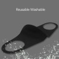 UV Protection Face Mask Adults Children Summer Earloop Mask Black Travel-Friendly Breathable Lightweight Washable Face Coverings. 