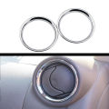2Pcs Car Air A/C Vent Ring Cover Trim Frame Sticker for Nissan Micra March K13 2011 2012 2013 2014 2015 2016 2017 Accessories. 
