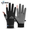GTUBIKE Fingerless Gloves for Men Women UV Sun Protection Half Finger Glove for Fishing Paddling Sailing Rowing Sports Gloves.
