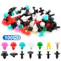 100pcs Mixed Clips For Mercedes Benz A180 A200 A260 W203 W210 W211 AMG W204. 