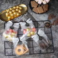 Cookie Bags for Giving Cellophane Clear Treat Bags for Favors Mini Loaf,Bundt Cake,Hot Cocoa Packaging With Stickers.
