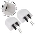 Caravan Solar Panel Wire Cable Double Hole Entry Gland Sealing Box Curved Cable Connector Waterproof For RV Motorhome Boats. 