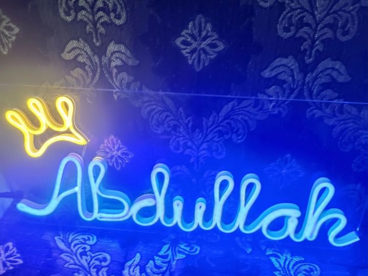Neon Signs Neon Light Single Name Love Sign Neon Sign Boards for Home Decor, Room Decoration and Wall Decor with High Quality LED Neon