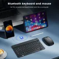 Slim Wireless Keyboard Mouse For iPad Xiaomi Samsung Huawei Phone Tablet Bluetooth-compatible Keyboard For Android IOS Windows. 