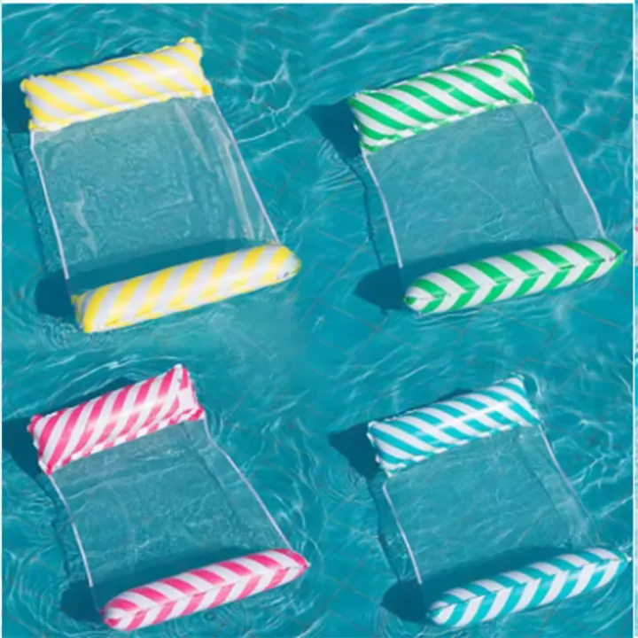 Foldable%20Striped%20Inflatable%20Lounge%20Chair,%20Suitable%20For%20Swimming%20Pool%20Parties%20And%20Beach%20Leisure%20Floating%20Beds%20With%20Net%20Backrest%20-%20Image%203