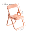 Homie home pastel mini folding chair holder stand phone holder. 