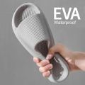 Non-slip EVA Soft Sole Massage Shower Shoes for Women Men Couples Waterproof Home Leisure Fashion Bathroom Slippers.