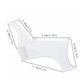 Beard Styling Comb Clear Beard Ruler Men's Care Comb Sideburns Beard Trim Contour Tool.