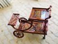 3 Step Tea Trolley Wooden Made with Sheesham wood. 