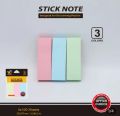 Sticky Notes - Pack of 300 Sticky Notes - 3 x 3 Inch - 100 x 3 Pastel Colours. 