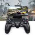 Universal Phone Mount Bracket Gamepad Controller Clip with Stand Holder for PS4 Playstation 4 Handle Game Controllers.