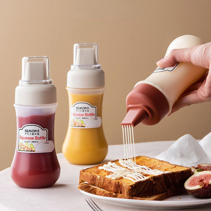 Porous%20Squeeze%20Sauce%20Bottle%20350ML%20Tomato%20Honey%20Salad%20Dressing%20Container%20Kitchen%20Condiment%20Dispenser%20for%20Ketchup%20BBQ%20Sauces%20Oil%20-%20Image%204