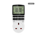 Electronic Digital Timer Switch 12/24 Hour Programmable Timing Socket 220V Kitchen Timer Outlet Time Control EU UK US AU FR Plug. 
