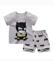 Batman T-shirt And Shorts Pant For kids Baby Boys And Baby Girls Round Neck Short Sleeves Tee Tops Clothes Set's Dresses Outfit Jannat Store. 