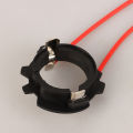2Pcs For Plastic Lamp Base Headlight Accessories H7 LED Headlight Bulb Base Adapters Holders Retainers For Golf 5 MK5. 