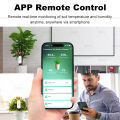 Tuya Zigbee Soil Sensor Temperature Humidity Moisture Light Intensity Detect for Garden Automation Irrigation Real Time Monitor. 