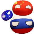Funny Polandball 10cm Countryballs Toy Plush Pendant Plush Doll Countryball USSR USA FRANCE RUSSIA UK JAPAN GERMANY ITALY. 