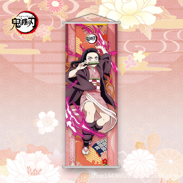 New%20Demon%20Slayer%20Hanging%20Paintings%20Reel%20Long%20Cartoon%20Kamado%20Nezuko%20Poster%20Wall%20Decoration%20Holiday%20%20Anime%20Peripherals%20-%20Image%202