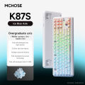 MCHOSE K87S Keyboard Dual 8K Return Rate Three Models Mechanical Magnetic Knob Control Game Hot Swappable Laptop Custom Keyboard. 