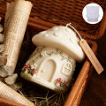 Fantasy mushroom candle mold, reusable DIY candle/resin handmade mold, fantasy home Christmas decoration,. 