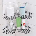 Iron Triangle Rack For Kitchen Bathroom Storage Rack Thickened Love Corner Rack Storage Rack Durable. 