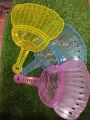 Pack Of 2 Hand Fan Manual Fan unbreakable plastic Very Best Quality material. 