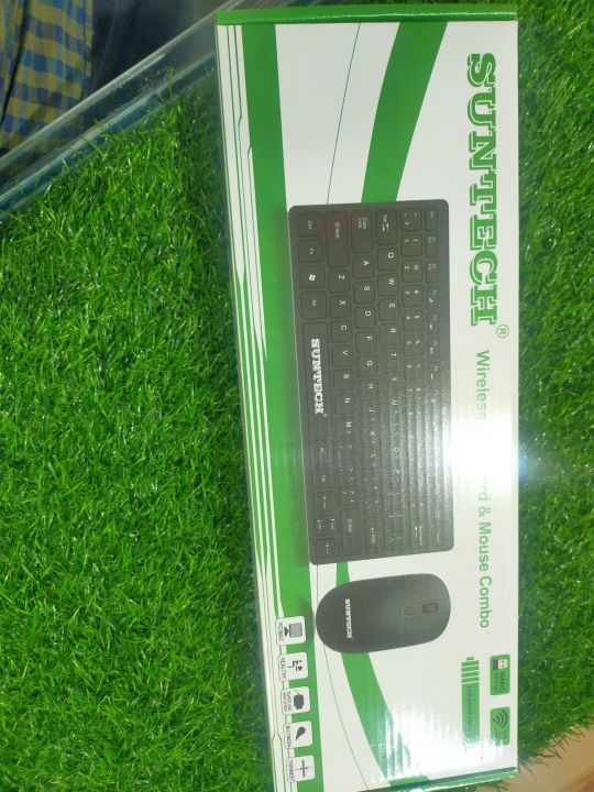 suntech wireless keyboard and mouse combo