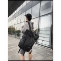 Backpack Roll Top Casual Sports Basketball Bag Large Capacity Travel Outdoor Backpack College Student School Bag. 