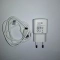 TECNO 18W Fast Charger with Micro USB Cable - EU Plug, Genuine Adapter. 