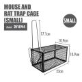 Mouse Home Rat Trap Catcher Bait Mice Live Box Mice Trap Cage Humane Rodent Animal Control Hamster Iron Cage mee kudu High Quality Black Iron Mouse Trap. 