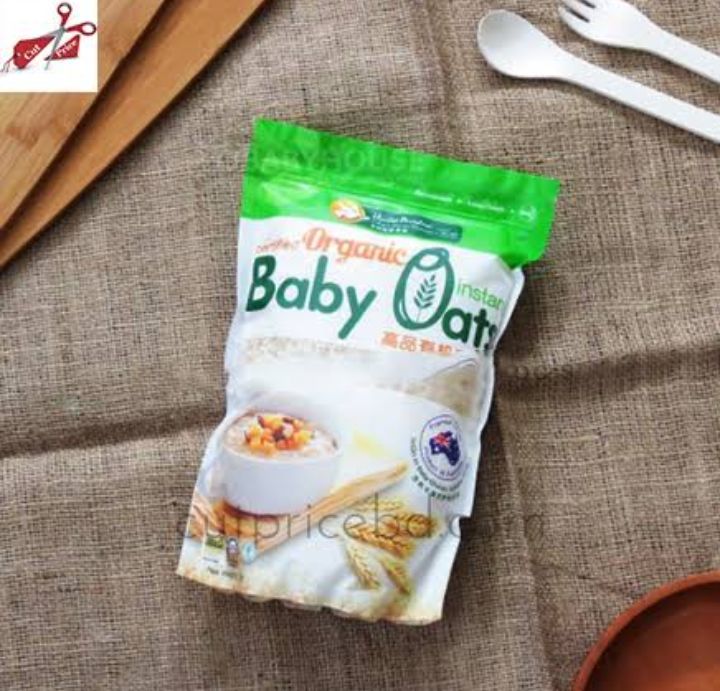 Premium Organic Instant Baby Oats 500g