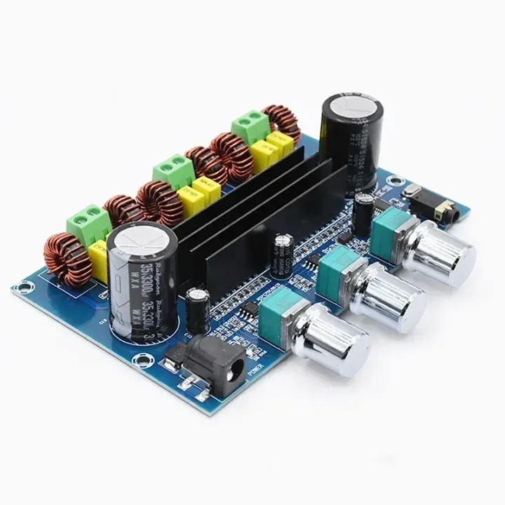2*50W+100W%20Bluetooth%205.0%20dual%20TPA3116D2%20Power%20Subwoofer%20Amplifier%20Board%202.1%20Channel%20TPA3116%20Audio%20Stereo%20equalizer%20AUX%20Amp%20-%20Image%203