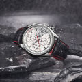 PAGANI DESIGN New Fashion Quartz Watch Waterproof Sports Retro Leather  Multi functional Timing Code Watches for Man. 