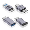 Micro B Hard Drive Adapter, USB Male/Female to Micro-B Adapter Mobile Hard Drive Cable Adaptor Extension USB3.1 to Hard. 